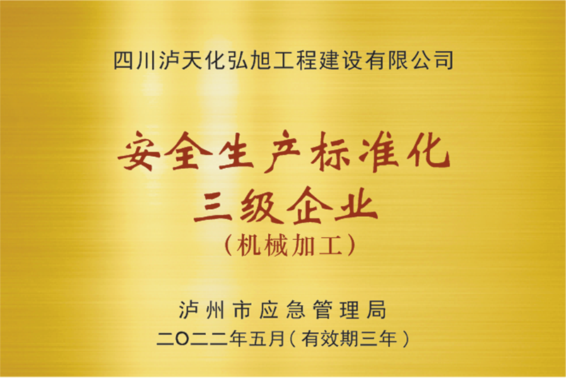 安全生產標準化企業(yè)(圖1)