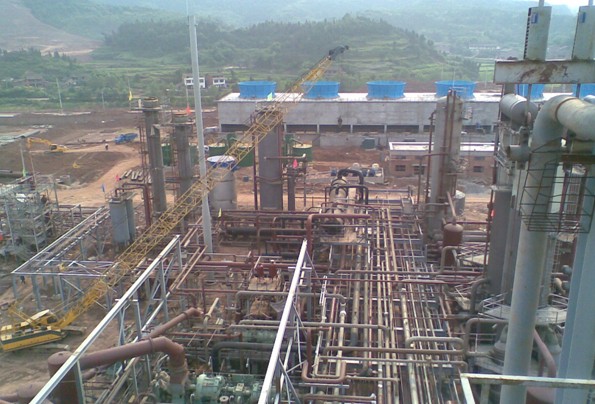 達(dá)州玖源化工生產(chǎn)裝置保運工程(圖1)