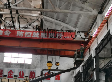 弘旭公司對(duì)特種設(shè)備進(jìn)行安全隱患整改