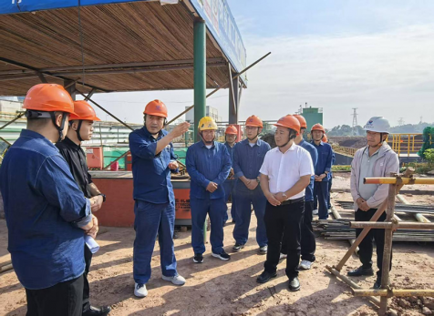 傅利才、郭春建到化工園區(qū)項(xiàng)目現(xiàn)場(chǎng)開(kāi)展節(jié)前安全檢查