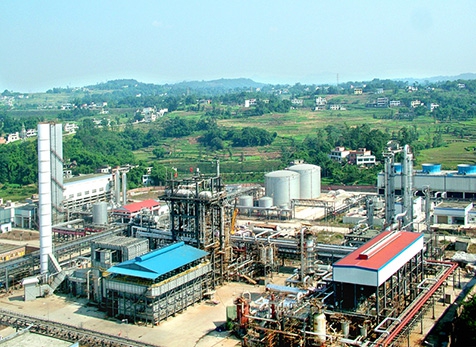 瀘天化40萬(wàn)噸／年甲醇、10萬(wàn)噸／年二甲醚建設(shè)工程